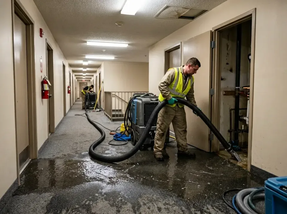 multi-unit-apartment-hallway-f-005 — frequently asked questions, Emergency Burst Pipe Water Extraction & Removal in Dixon, CA